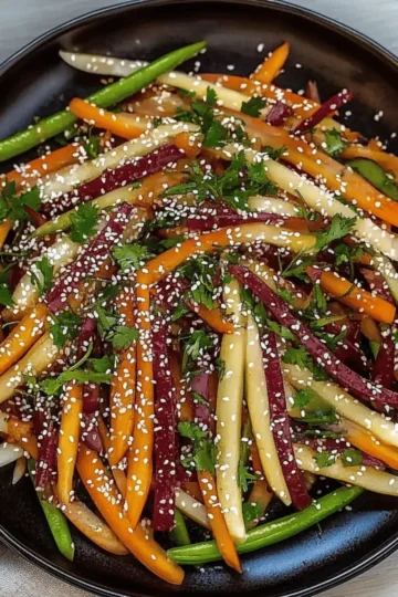 Carrot Sesame Salad