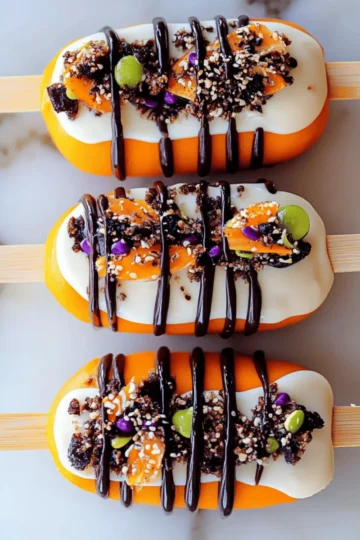 Halloween Cakesicles