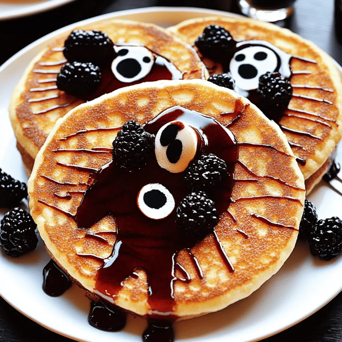 Spider Pancakes