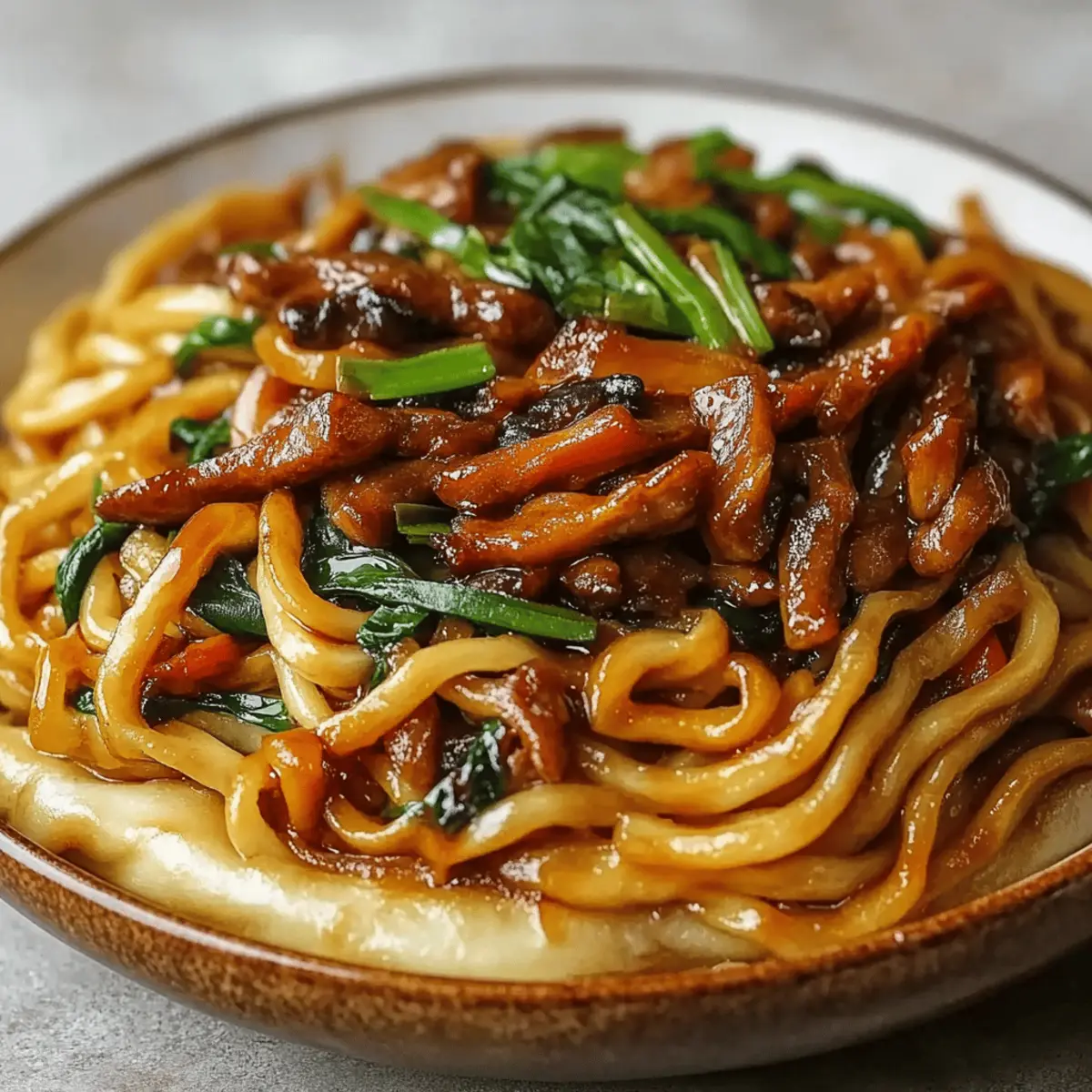 Shanghai Fried Noodles