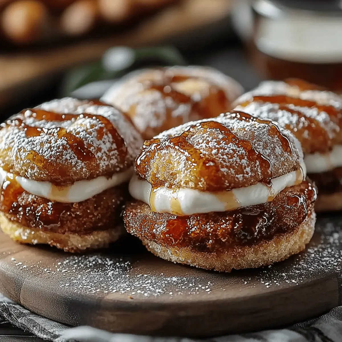 Apple Cider Whoopie Pie Cookies with Caramel