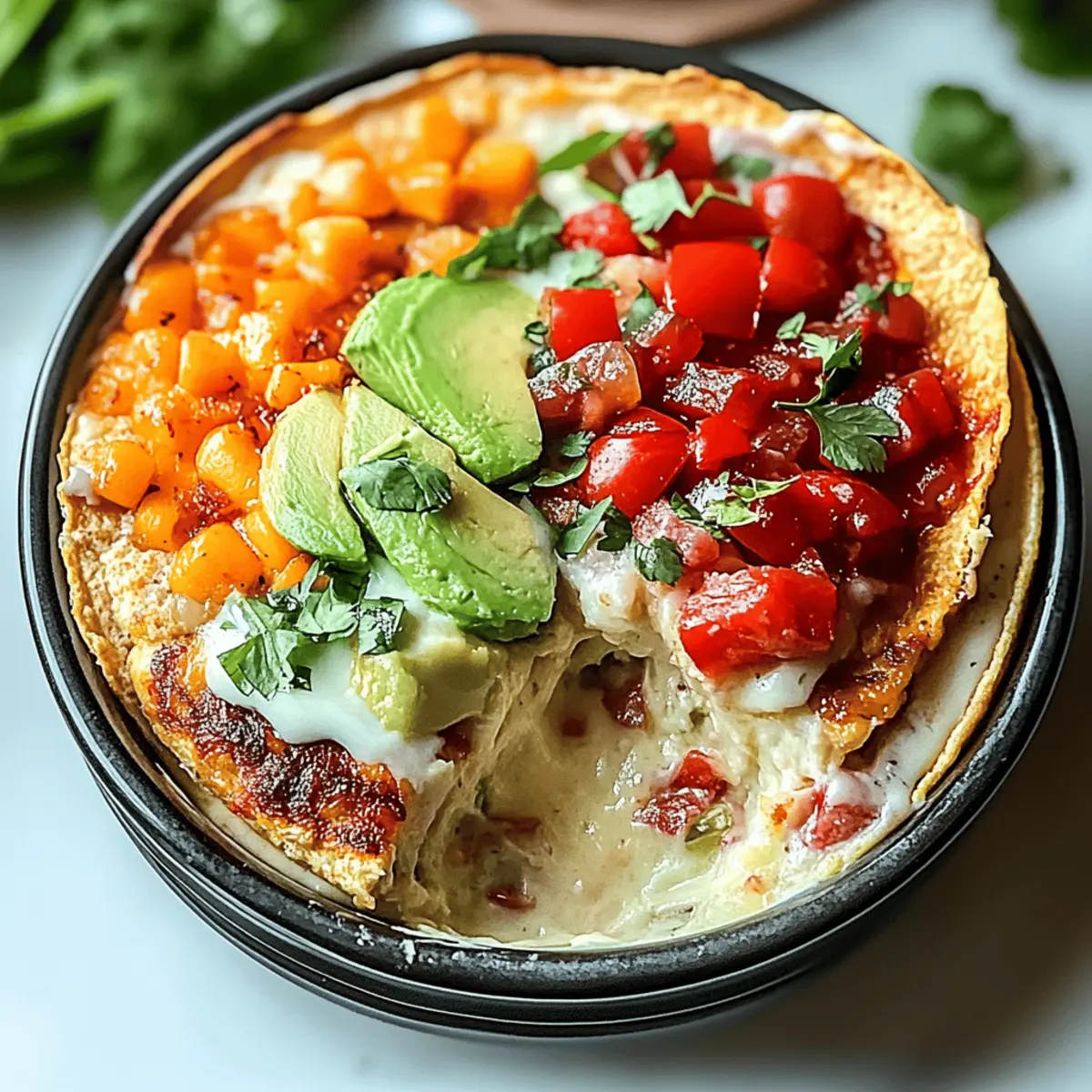 Chicken Avocado Ranch Burritos