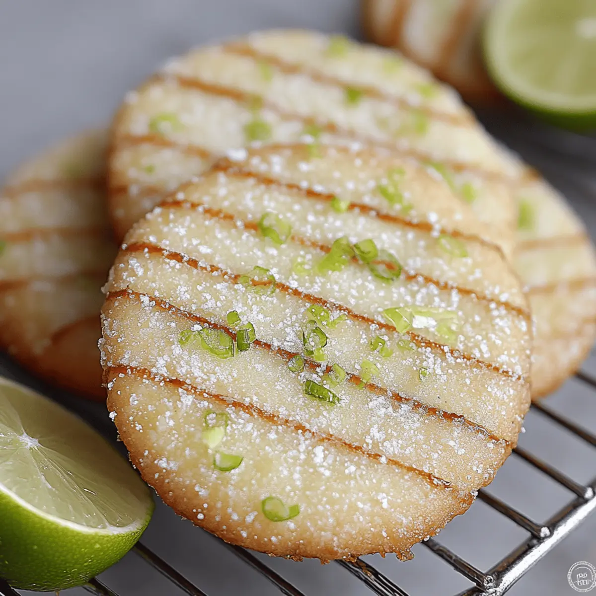 Lime Sugar Cookies