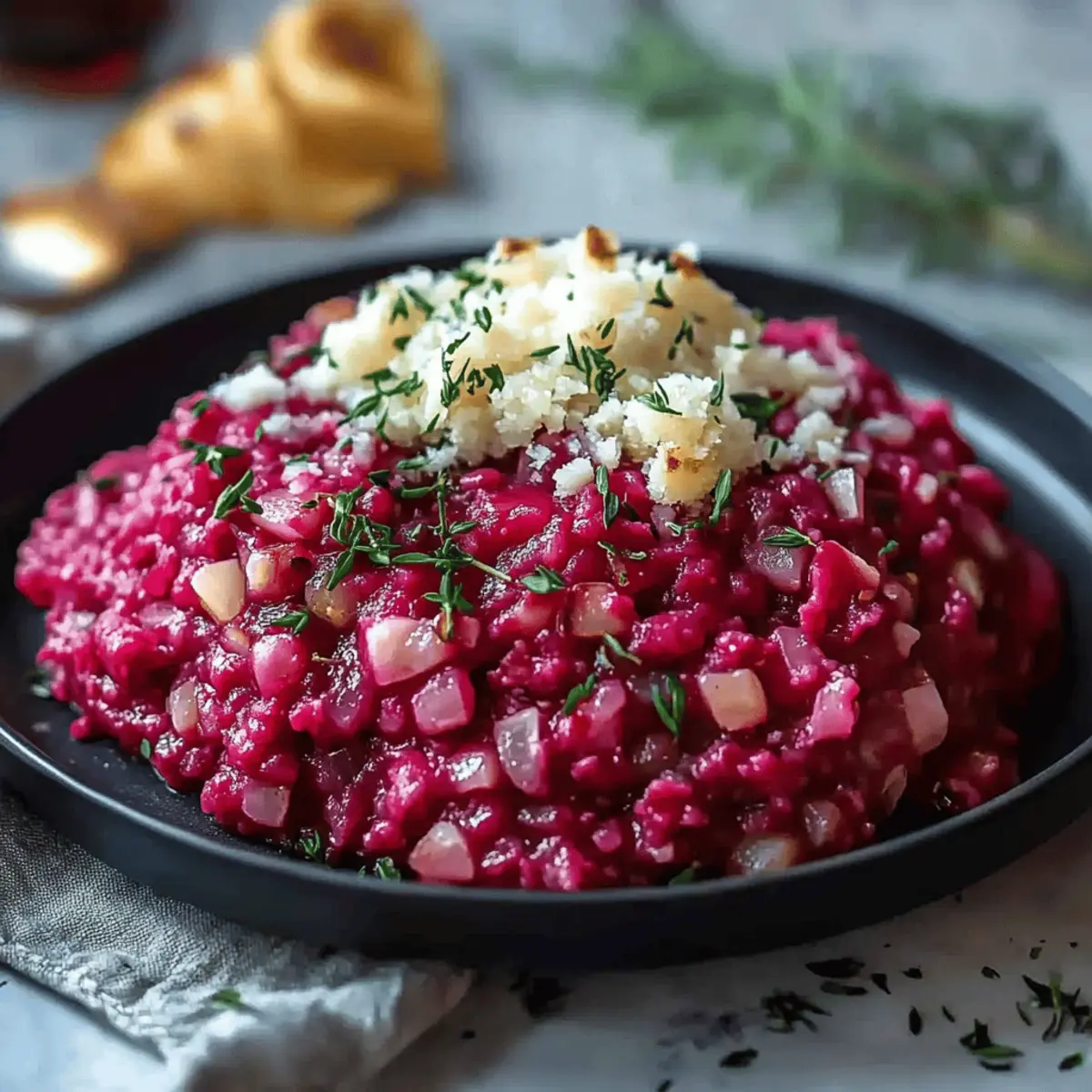 Beet Risotto