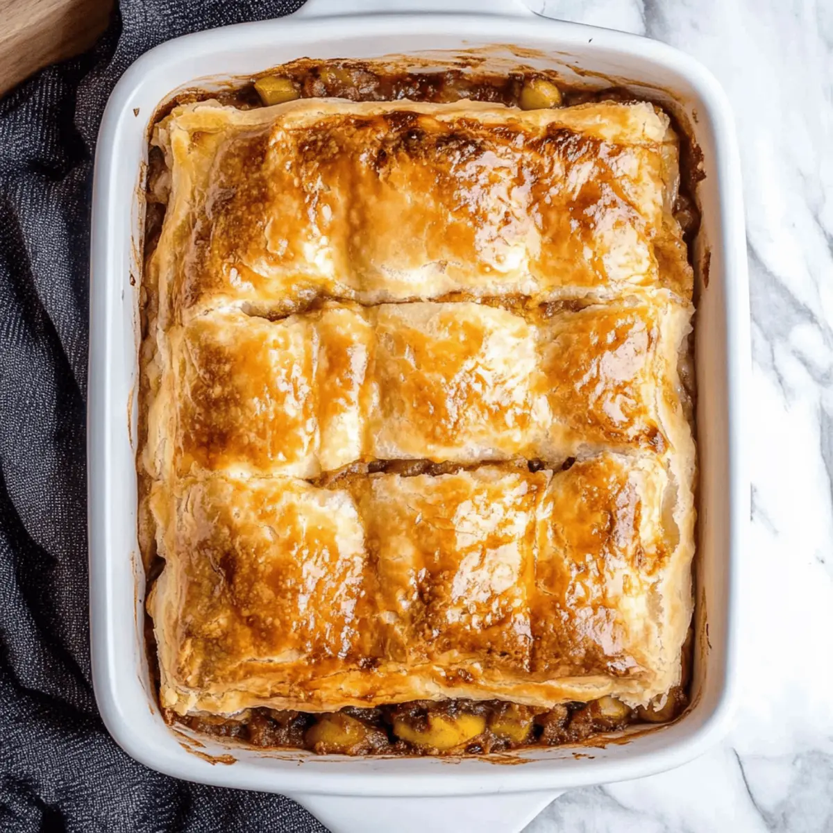 Phyllo Meat Pie