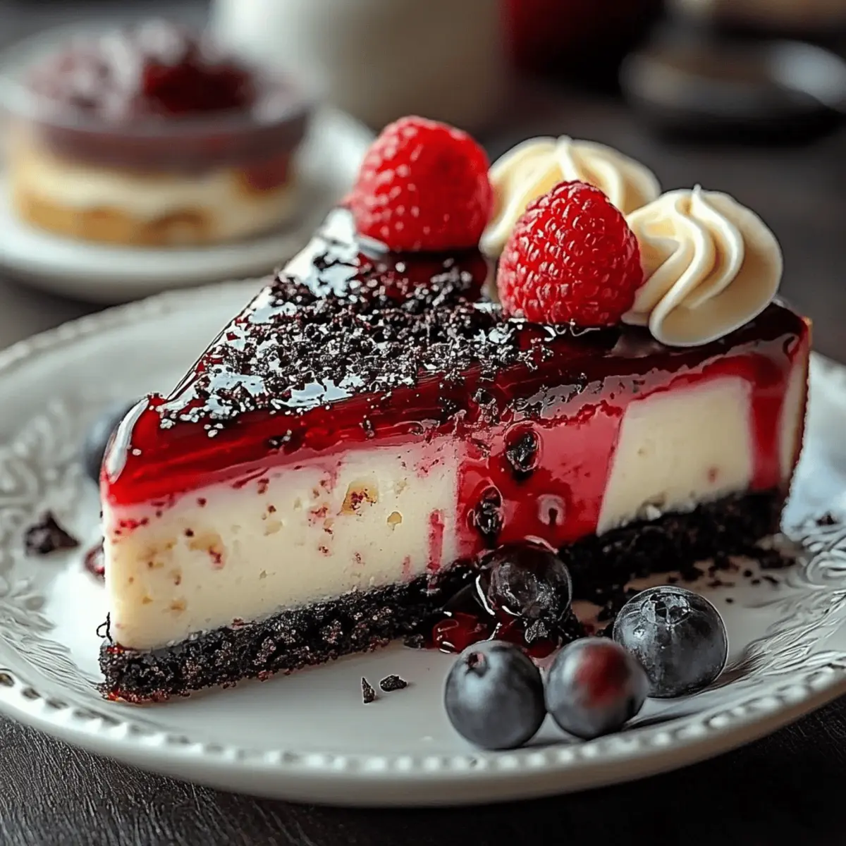 Red Velvet Oreo Cheesecake
