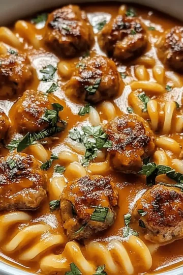 Italian Meatball Soup