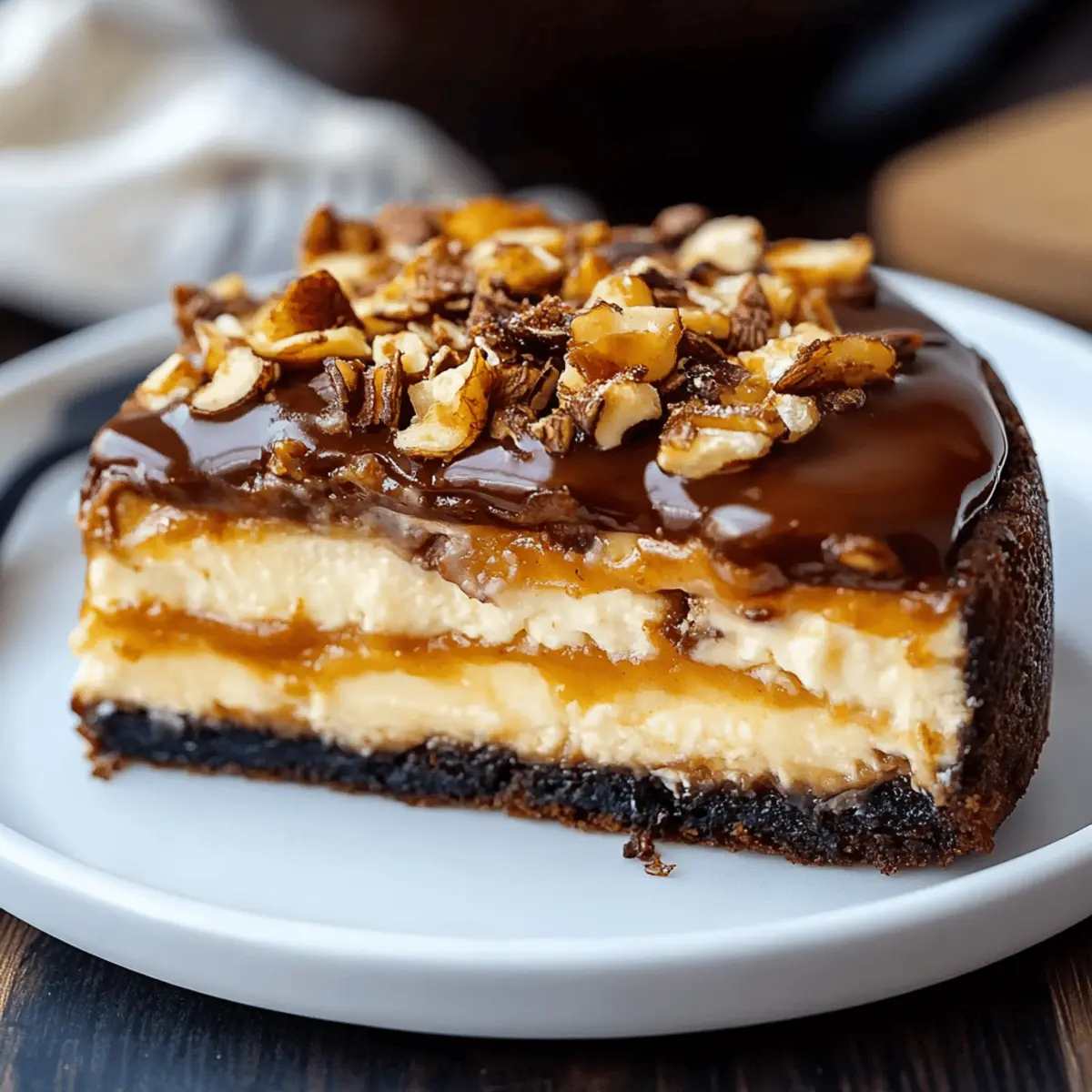 Snickers Cheesecake
