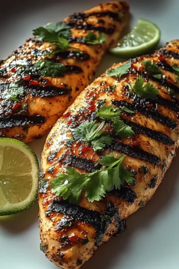 Spicy Grilled Jalapeno Chicken