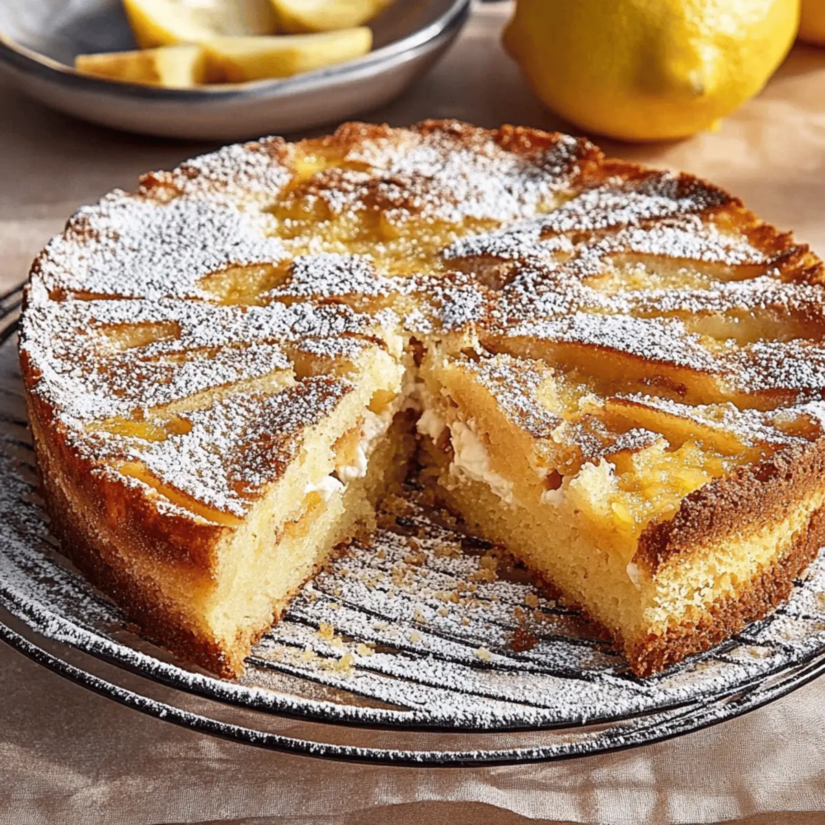 Pear and Almond Cake
