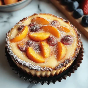 Fresh Peach Cake