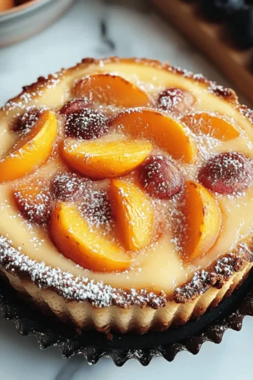 Fresh Peach Cake