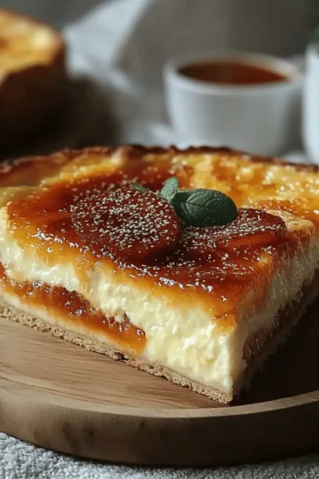 Crème Brûlée Cheesecake