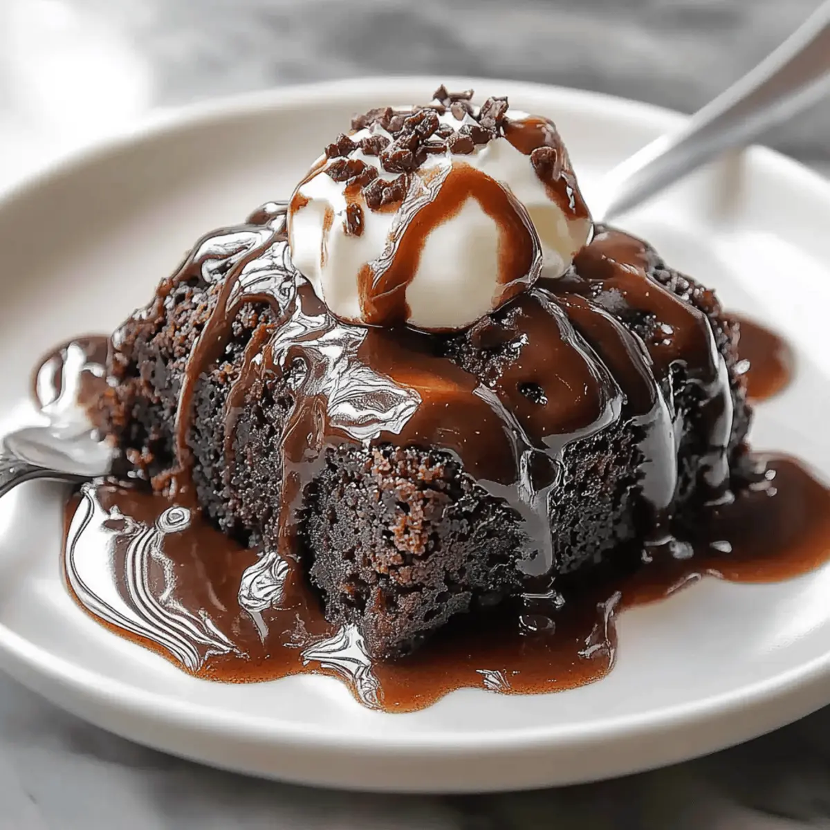 Crockpot Chocolate Lava Cake