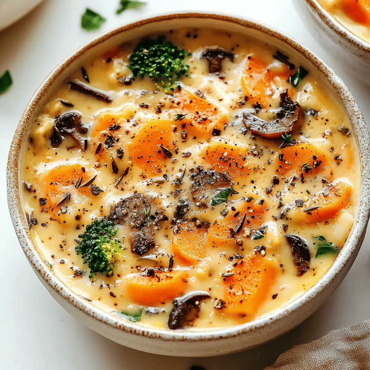 Cozy Autumn Wild Rice Soup