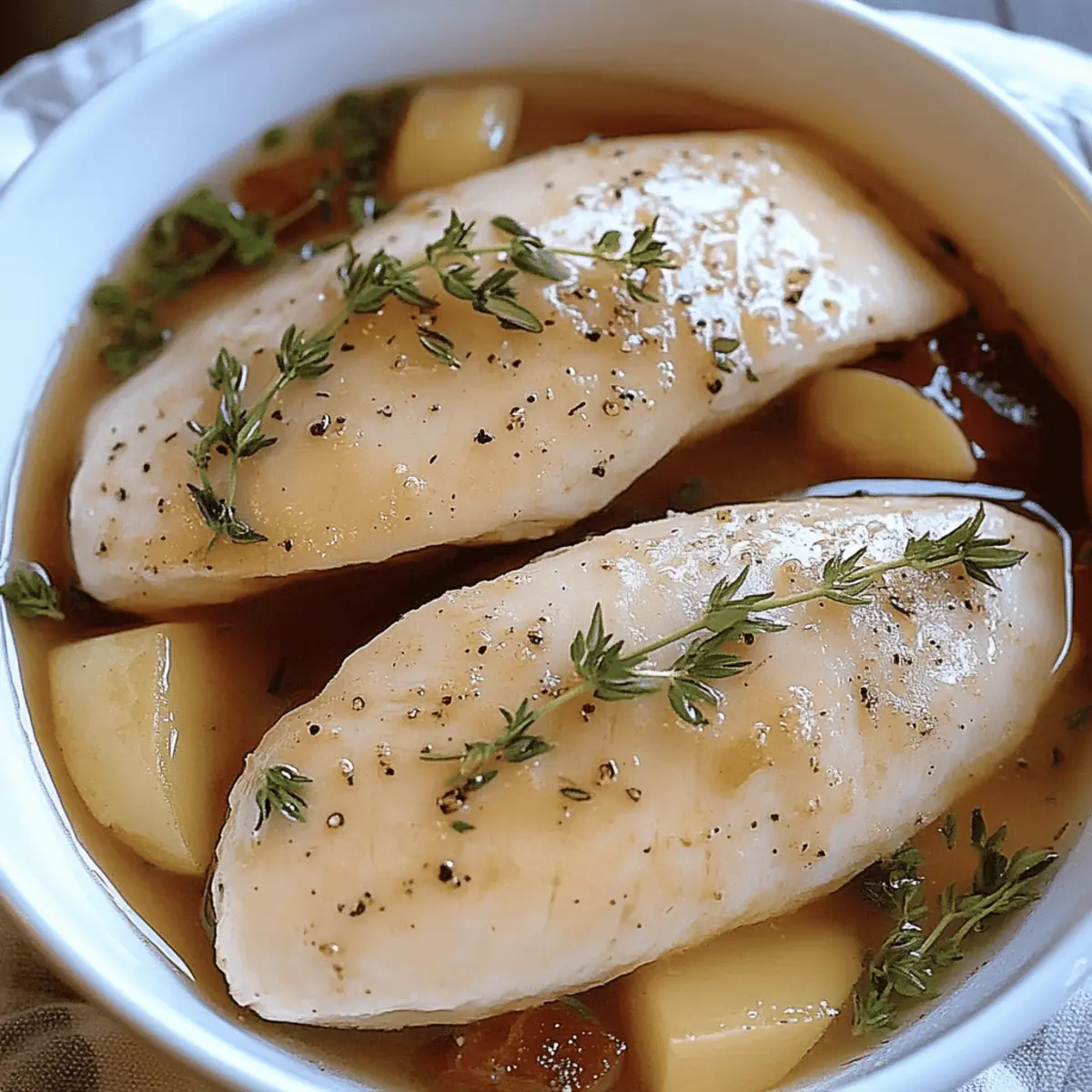 Boiled Chicken Breast