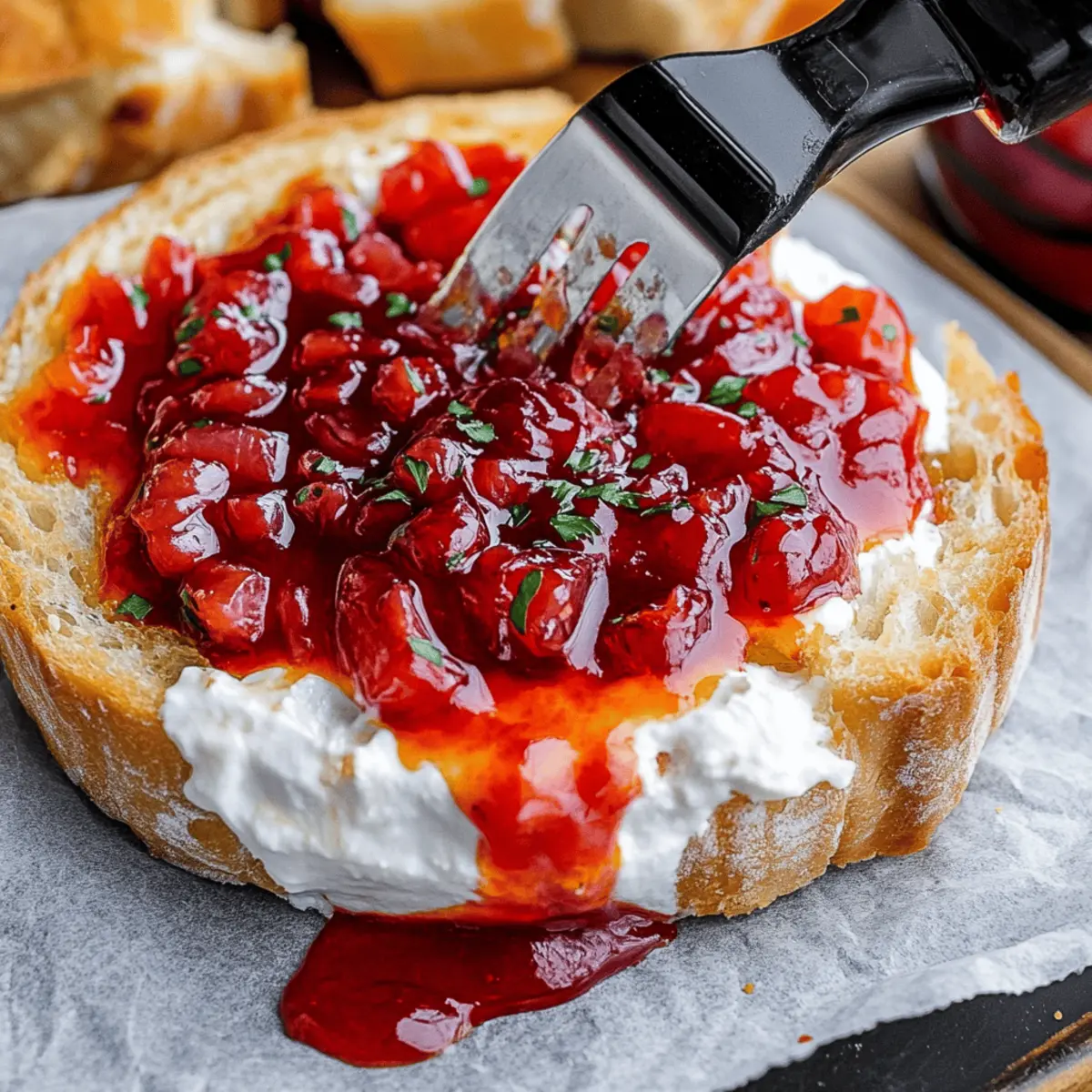 Halloween Bloody Baked Brie