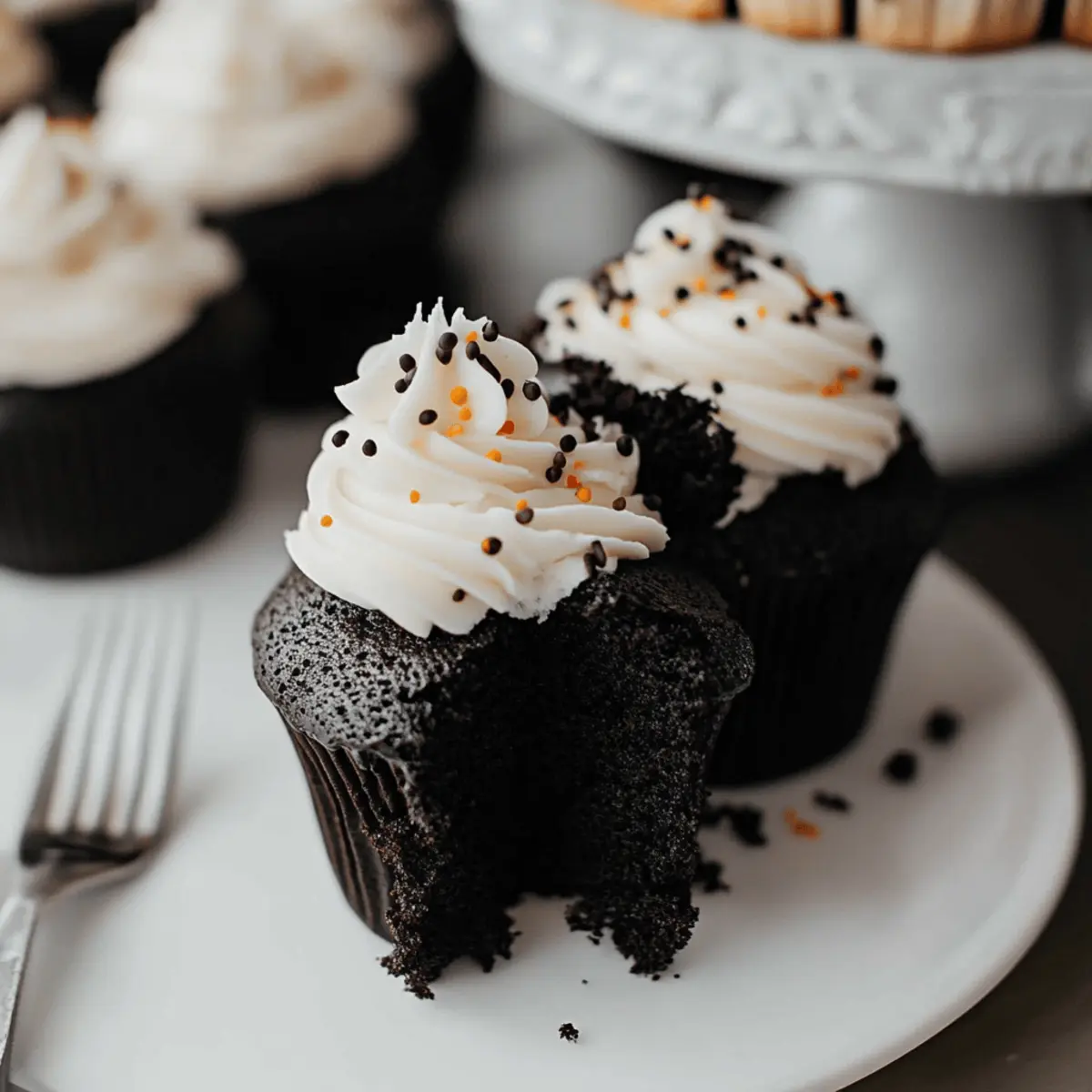 Black Velvet Cupcakes