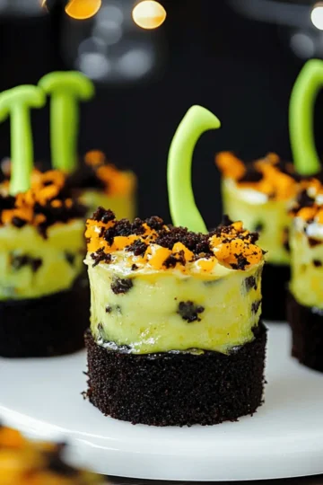 Witches' Brew Halloween Cake Jars