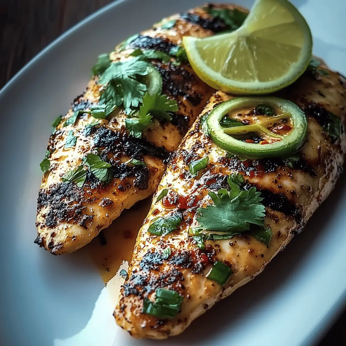 Spicy Grilled Jalapeno Chicken