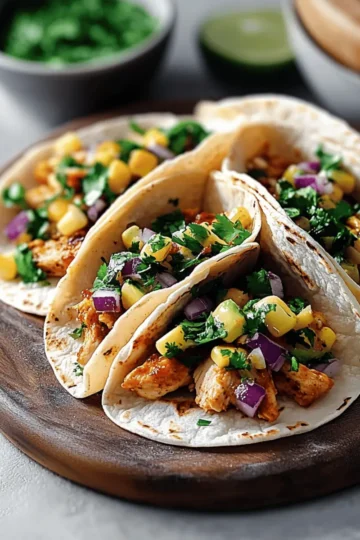 Huli Huli Chicken Tacos