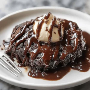 Crockpot Chocolate Lava Cake
