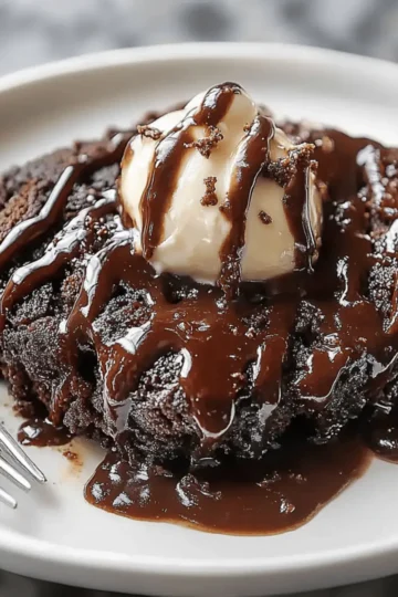 Crockpot Chocolate Lava Cake