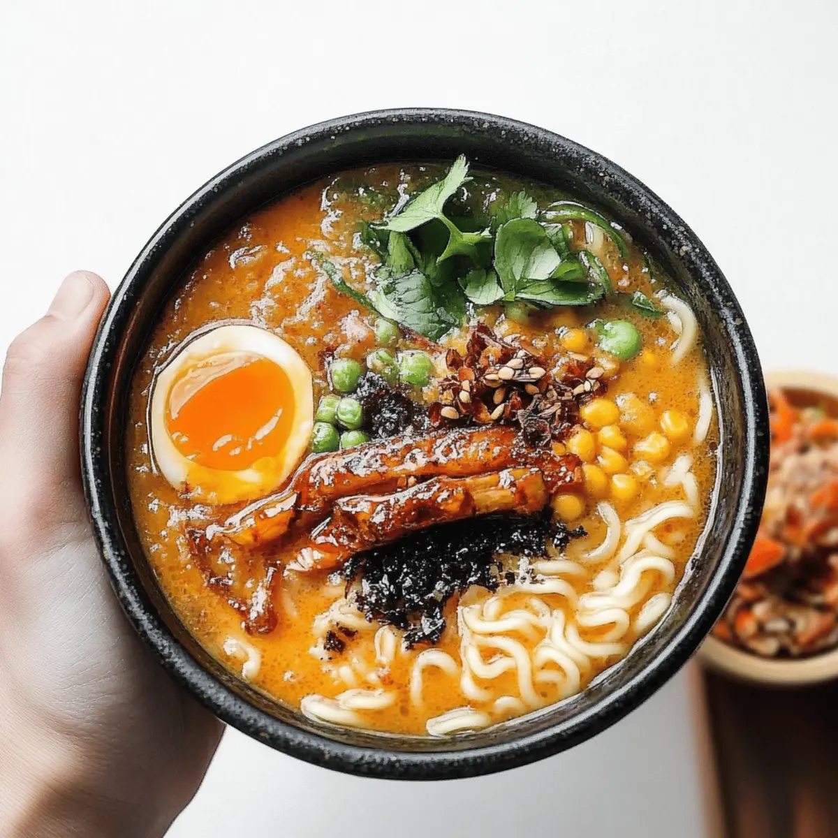 Healthy Miso Ramen with Chicken
