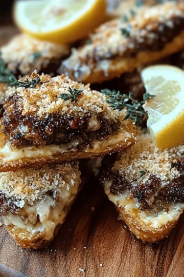 Stuffed Morel Mushrooms