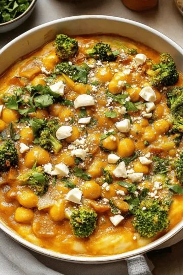Pumpkin Curry with Chickpea