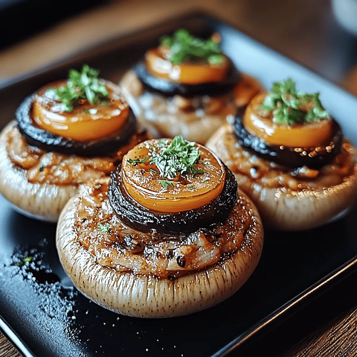 Stuffed Mushroom Eyeballs