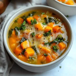Flavorful Sweet Potato Vegetable Soup