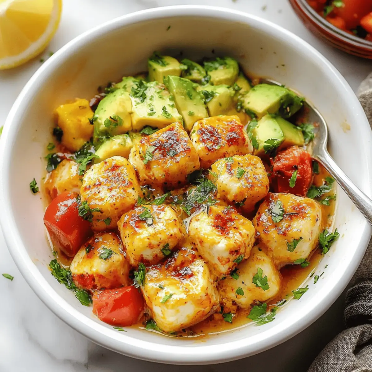 Zesty Shrimp & Avocado Bowls