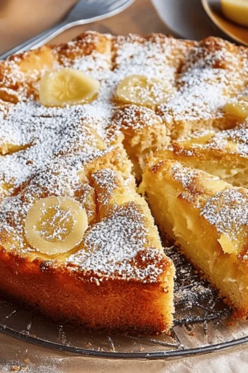 Pear and Almond Cake