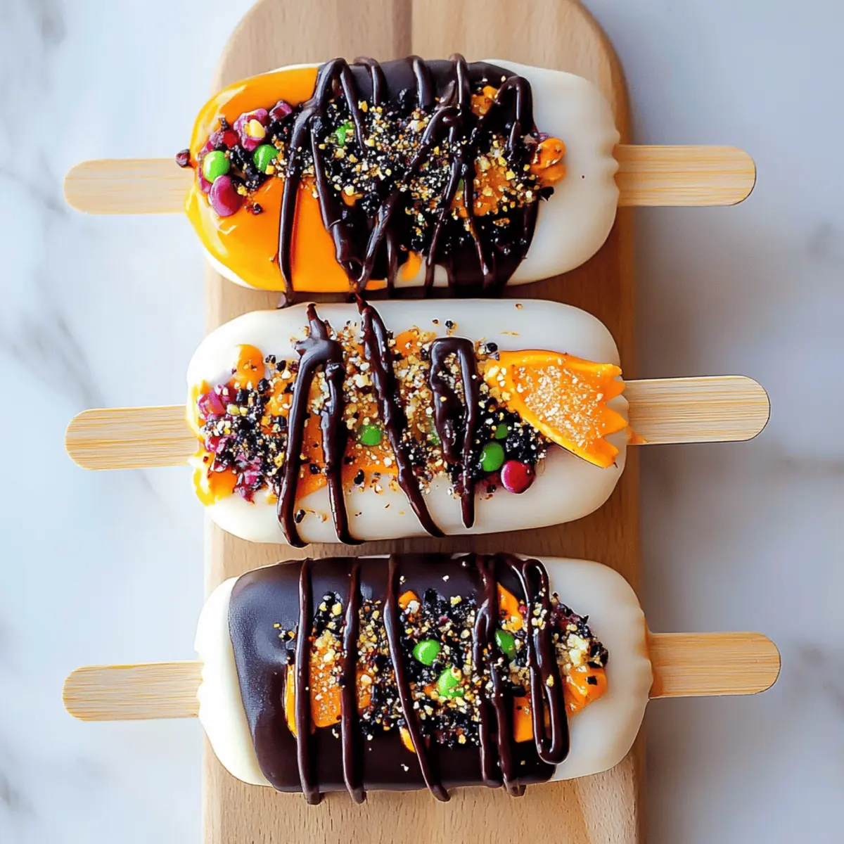 Halloween Cakesicles