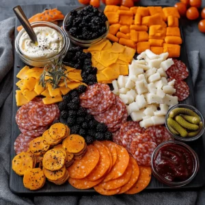 Halloween Cheese Board