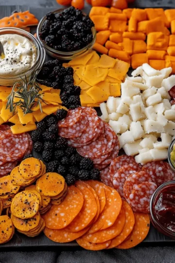 Halloween Cheese Board