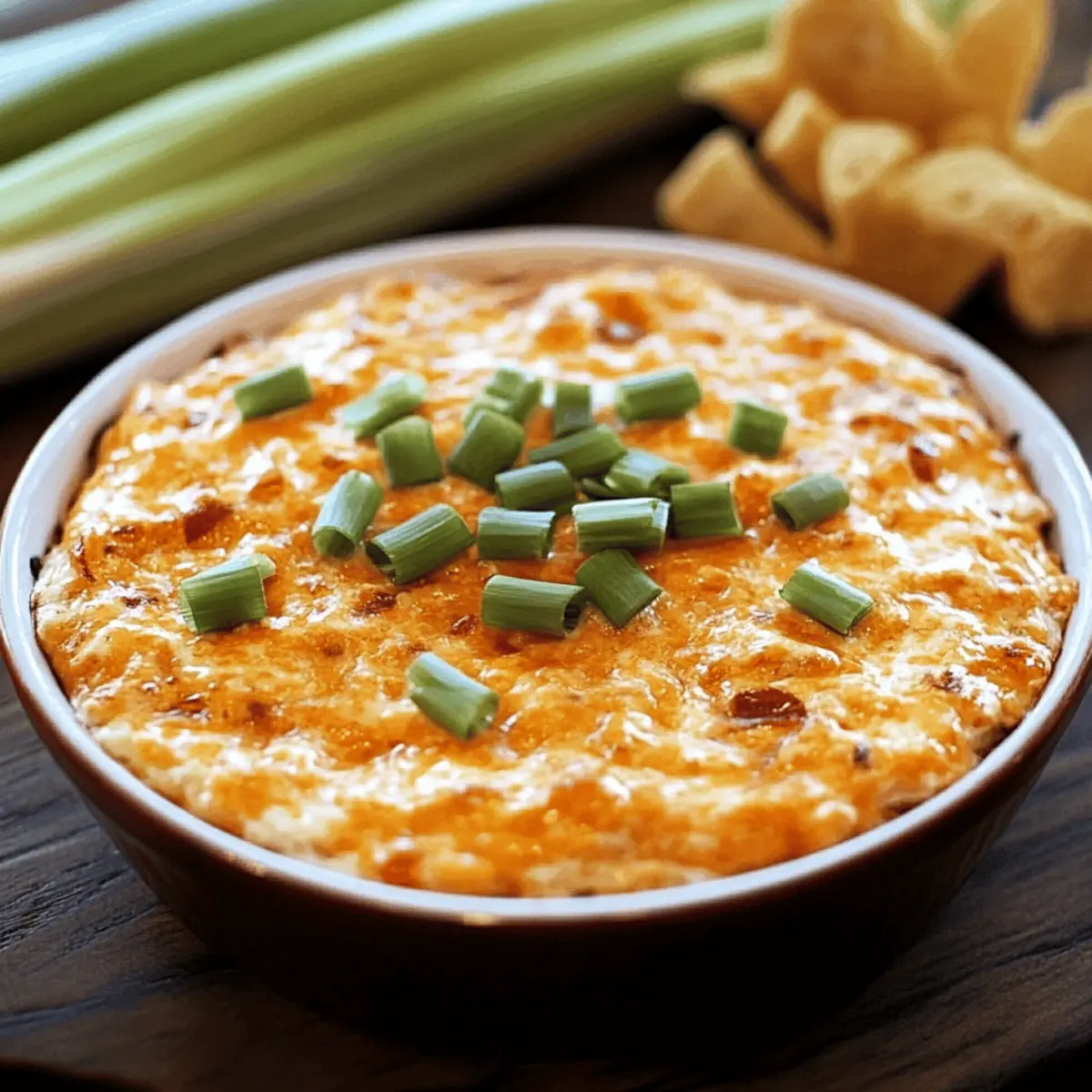 Buffalo Chicken Dip with Canned Chicken