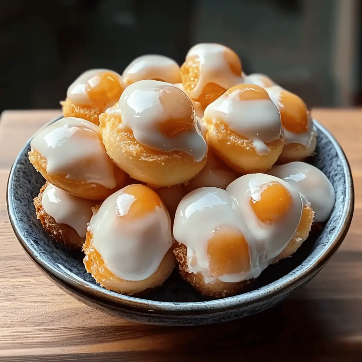 Glazed Lemon Donut Holes