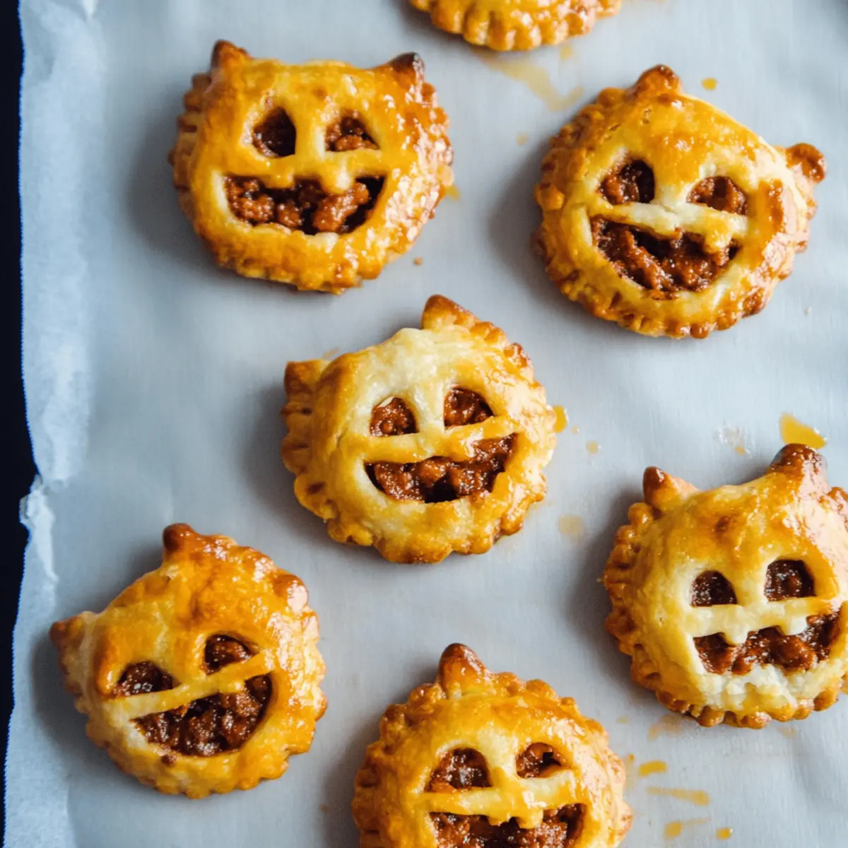 Spooky Chorizo Hand Pies