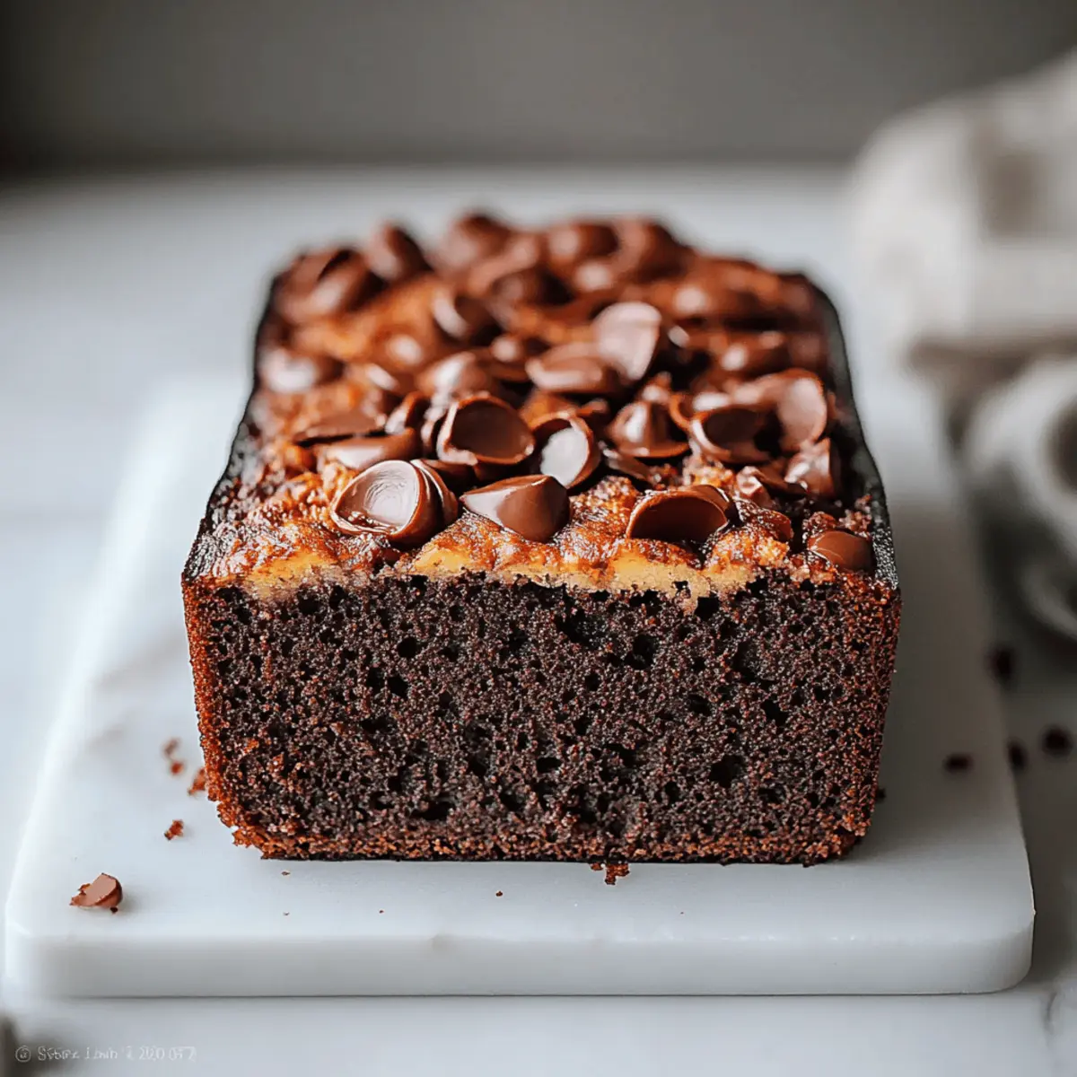 Double Chocolate Banana Bread