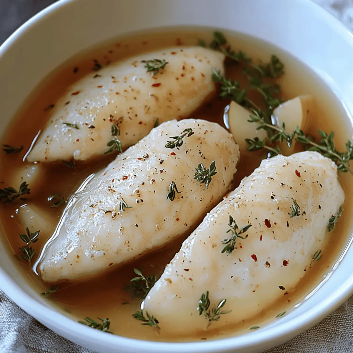 Boiled Chicken Breast