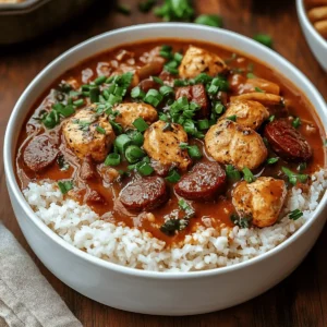 Chicken and Sausage Gumbo