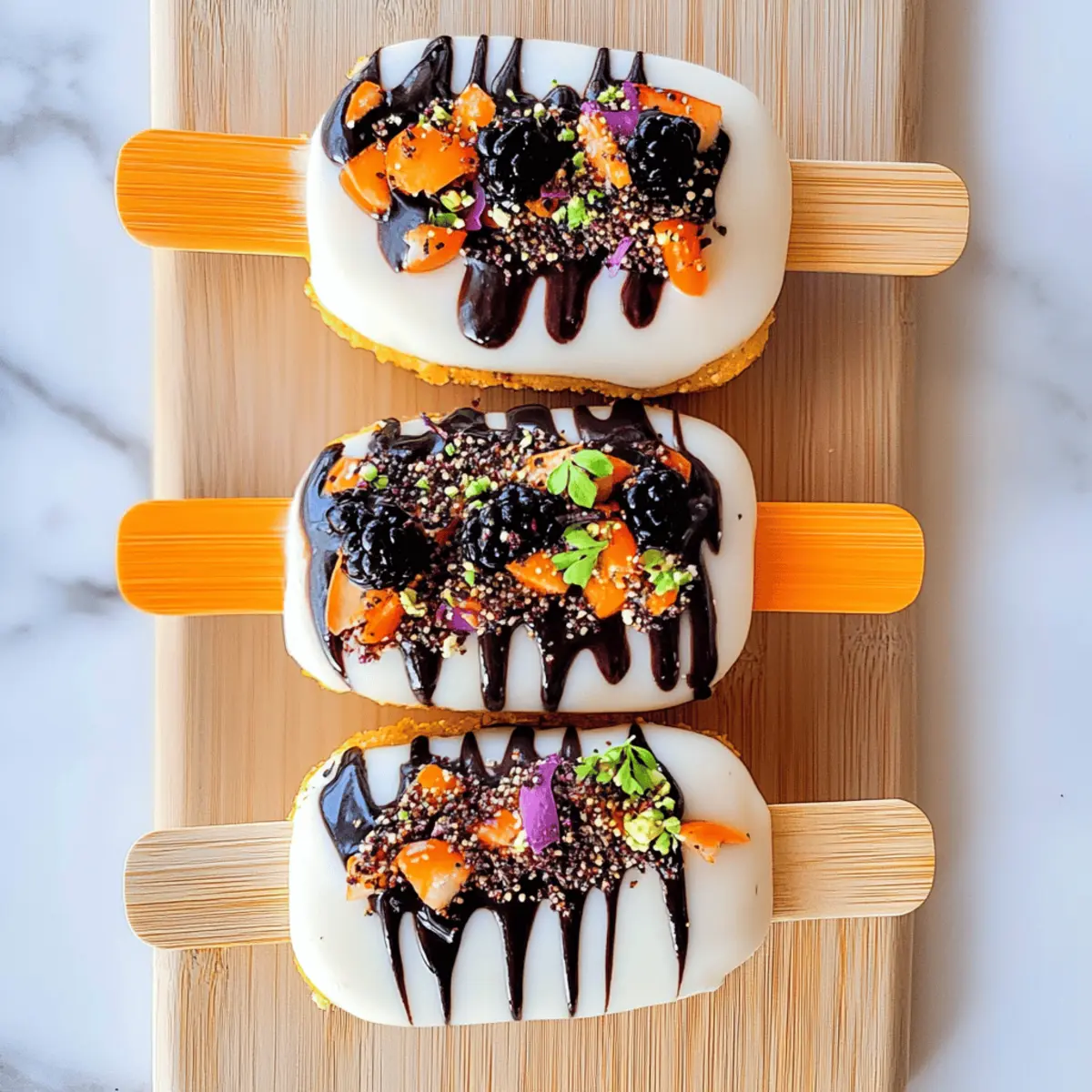 Halloween Cakesicles