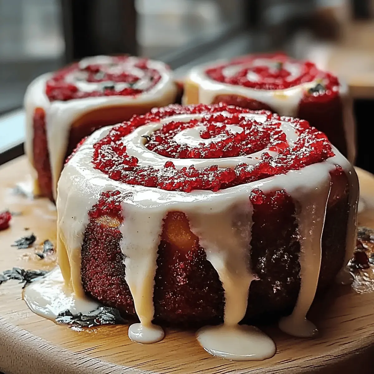 Red Velvet Cinnamon Rolls