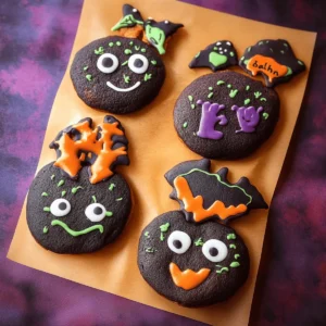 Halloween Decorated Cookies