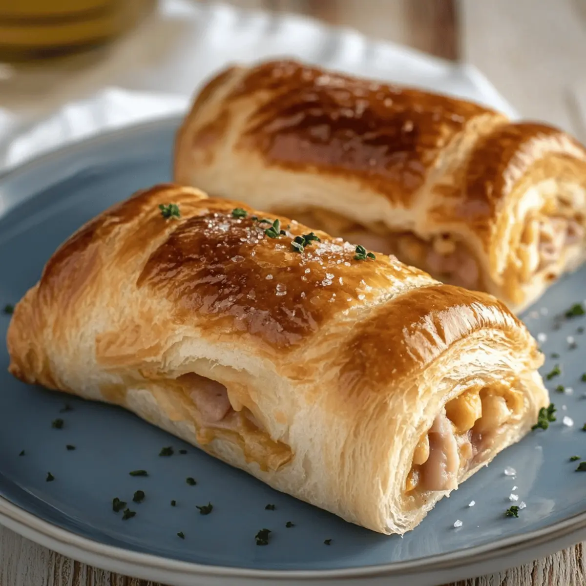 Sausage Egg Breakfast Roll-Ups