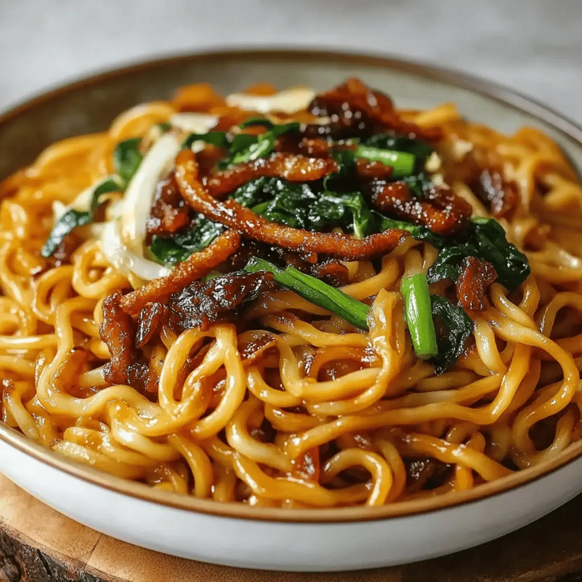 Shanghai Fried Noodles