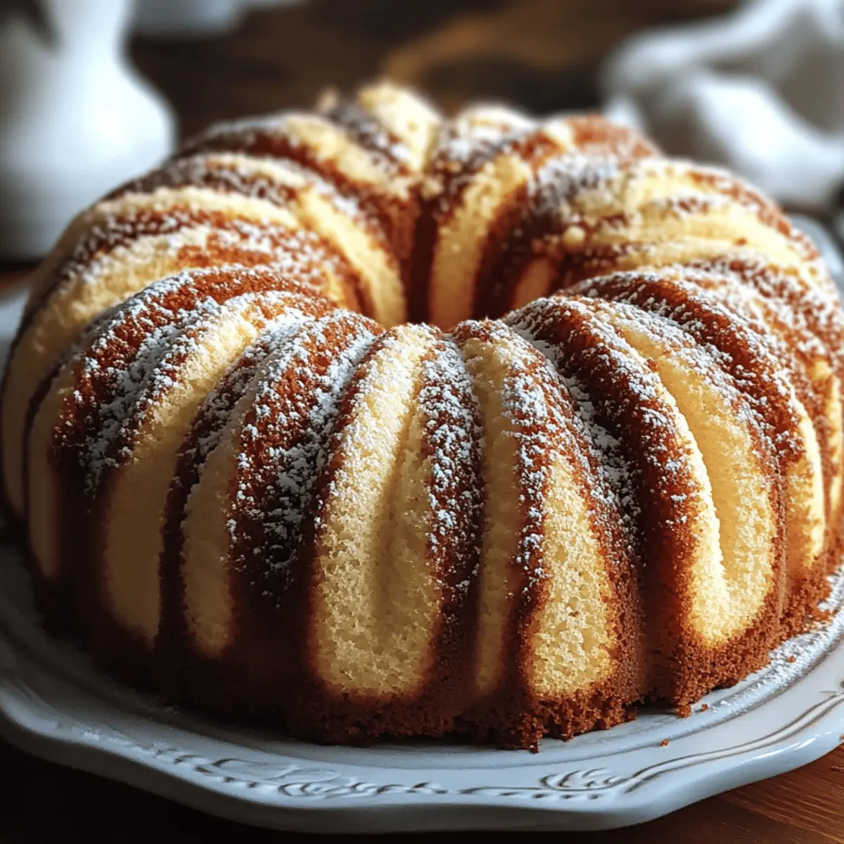Cinnamon Swirl Bundt Cake