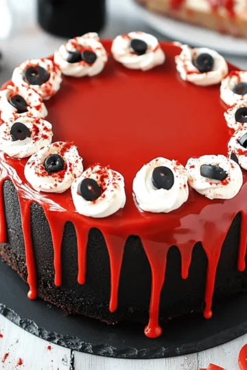 Spooky Halloween Marble Cake